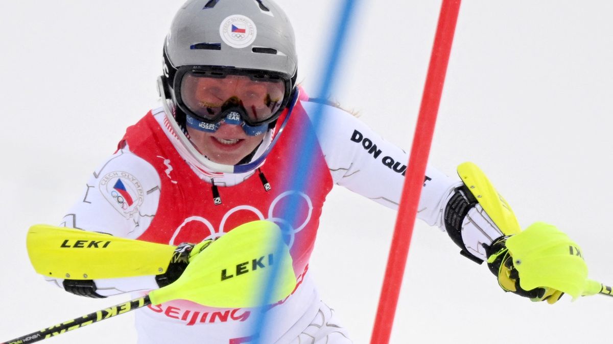 Ester Ledecká sahala po medaili v alpské kombinaci. Nakonec dojela čtvrtá